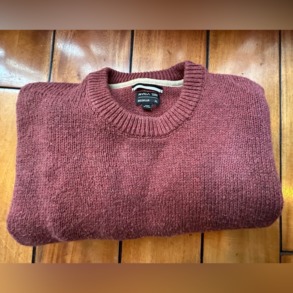 RVCA Men’s Knit Sweater-XL